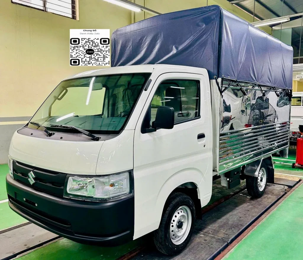 Suzuki Pro mui bạt dài 2m7 inox sóng